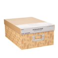 thumbnail image 3 of Darice Tan Decorative Photo Storage Box, 7.5 x 11 Inches, 3 of 3