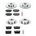 thumbnail image 3 of PowerStop Front and Rear Z23 Evolution Sport Carbon-Fiber Ceramic Brake Pad and Drilled & Slotted Rotor Kit Fits: TOYOTA Select Models K2842, 3 of 10