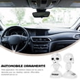 thumbnail image 3 of OULII 2Pcs Solar Powered White Plastic Dancing Skeleton Ghost  Car Decor, 3 of 7
