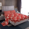 thumbnail image 1 of Erosebridal Retro Plant Bed Sheets Set Queen Size, Modern Minimalst Bed Sheets Queen, Abstract Decor 4 Pieces, 1 of 7