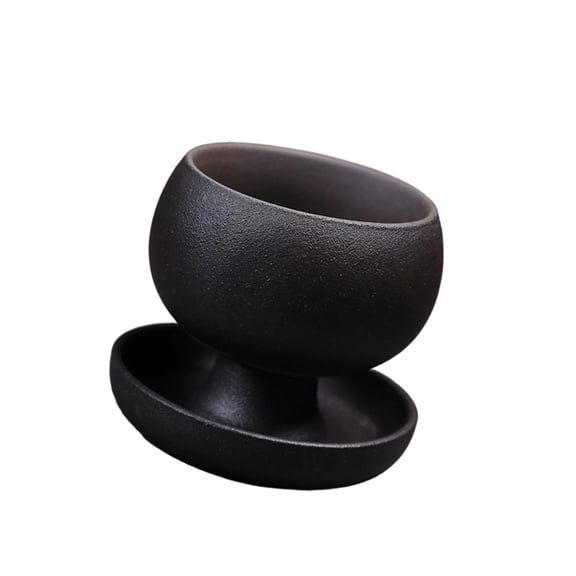 Round Mug Practical Coffee Cup Beverage Cup Ceramics Texture for Adults