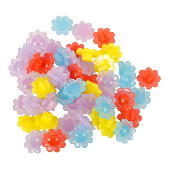 50pcs Bike Spoke Beads Decorations Small Clips for Bicycle Wheel Accessories