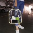thumbnail image 2 of Clear Backpack Kids, Backpack Bag Transparent For And Girls Boys, 2 of 4