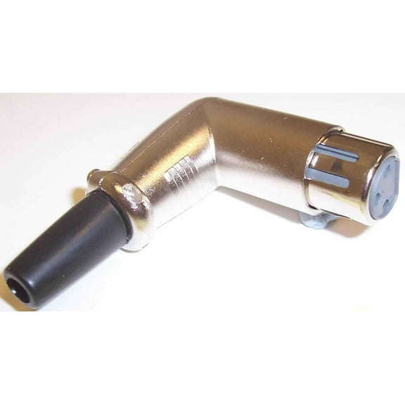 PRO SIGNAL - Socket, XLR, 90 Degree, 3 Pole