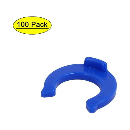 1/4" Locking Clips Clamps 100pcs for Reverse Osmosis Water Filter Fittings