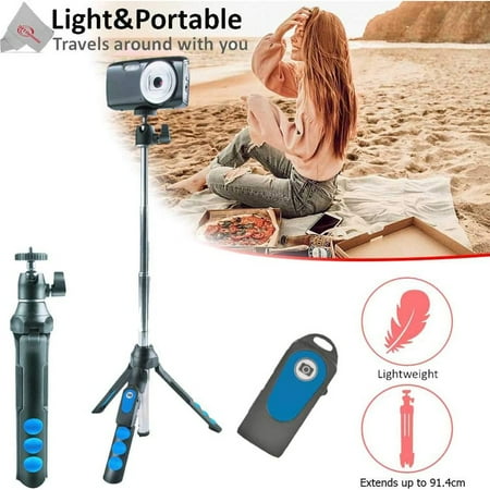 Vivitar 7-In-1 Streaming Essentials Selfie Tripod - (VIVTR595VG)