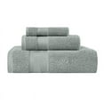 thumbnail image 2 of Superior Aria Turkish Cotton 3-Piece Towel Set, Ultra Soft Heavyweight Towels, Olive Green, 2 of 6