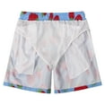 thumbnail image 5 of Swimming Shorts for Men 5 Inch Quick Drying Breathable Beach Shorts with Elastic Waistband Security Drawstring Blue Size S, 5 of 5