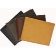 thumbnail image 2 of Cowhide Leather Slim Bifold Wallet with ID Window and Credit Card Sleeves 1310 CF, 2 of 10