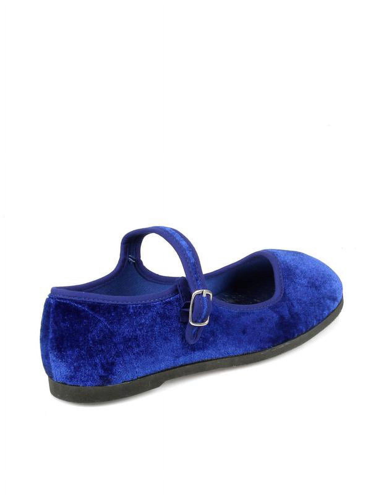 Nature Breeze Mary Jane Women's Flats in Navy