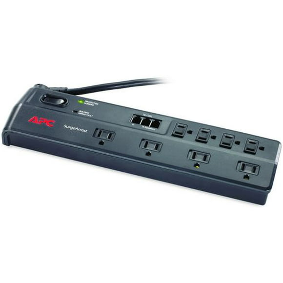 APC Canada Apc Home Office Surgearrest 8 Outlet with Phone (splitter) Protection, 120V