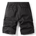 thumbnail image 3 of Shorts Cargo d'Entraînement pour Hommes Légers Randonnée Shorts à devant Plat Shorts de Travail Tactiques avec Multi-Poches, 3 of 6