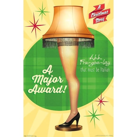 A Ch,ris,tmas Story - Lamp Wall Poster Size 24''x36''-Gategoo