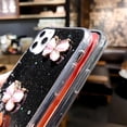 thumbnail image 3 of for iPhone Case,3D Butterfly Crystal Glitter Sparkle Sparkly Silicone Soft Shockproof Phone Case (Clear,iPhone 15 Pro), 3 of 6