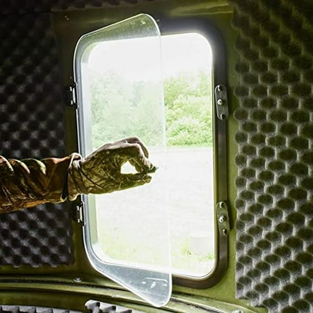 Hunting Blind Framed Window System