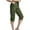 Army Green 2, variant on cfhntfmh Women's Cargo Capris with Muti-Pockets Lightweight Stretchy Outdoor Hiking Summer Pants for Women Comfy Capri Pant