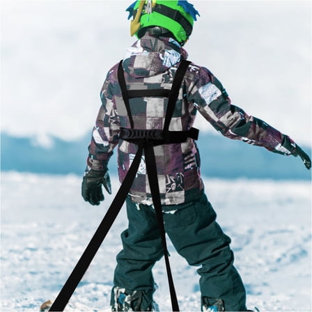 UPKOCH Black Ski Harness Strap for Teaching Ski Balance and Velocity Control
