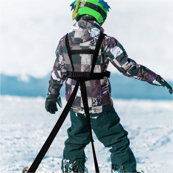 UPKOCH Black Ski Harness Strap for Teaching Ski Balance and Velocity Control