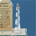 thumbnail image 3 of Glass Baron Footprints In The Sand Lighthouse Glass Figurine QGM6682, 3 of 7