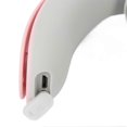 thumbnail image 3 of Electric Neck Massager Cordless USB Rechargeable Hot Compress Vibration Neck Relax Massage Machine Pink, 3 of 5