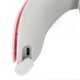 thumbnail image 3 of Electric Neck Massager Cordless USB Rechargeable Hot Compress Vibration Neck Relax Massage Machine Pink, 3 of 5