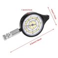 thumbnail image 3 of Map Measurer - Plastic Map Measuring Instrument Mini Portable Distance Calculator Surveying Tool, 3 of 5
