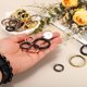 thumbnail image 4 of 12Pcs Anillos en O de Resorte Metálicos, Clip de Llave Redondo de Aleación de Zinc con Gancho de Disparo para Manualidades de Llaveros, Bolsos de Mano, Correas para Perros, Plateado, 4 of 6