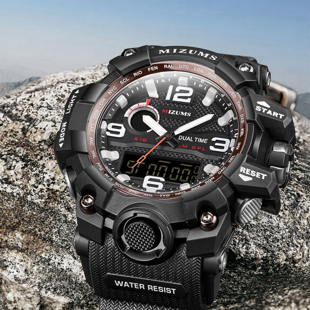 water resistant wrist watch