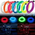 thumbnail image 3 of Liwarace Car Auto Interior Atmosphere Wire Strip Light LED Decoration Lamp Accessories, 3 of 10