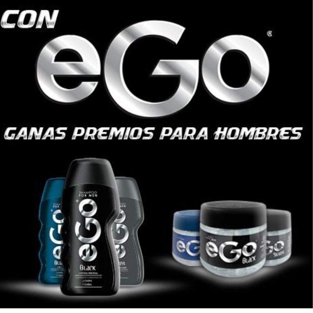 EGO Shampoo Black Limpieza efectiva para hombres  230 ml (2 Pack)