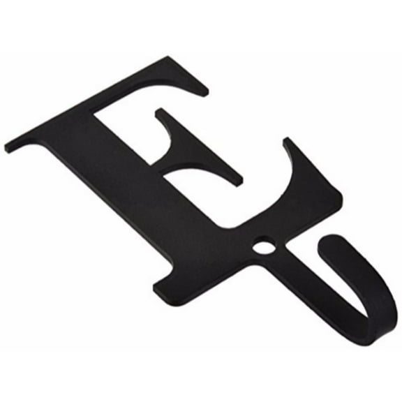 Letter E Wall Hook Small