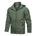 thumbnail image 1 of REDHOTYPE Veste Douce d'Automne pour Hommes Coupe-Vent Respirante à Capuche, 1 of 8
