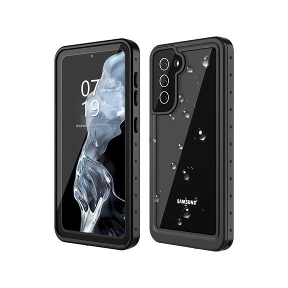 Samsung Galaxy S21 Case Waterproof, Dustproof Shockproof Case with Built-in Screen Protector, Full Body Protective Cover for Samsung Galaxy S21 5G 6.2 Inch