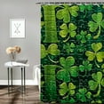 st pattys day shower curtain