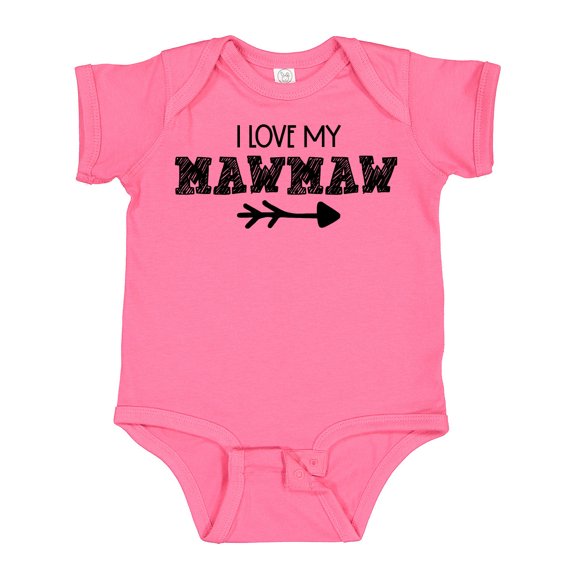Inktastic I Love My Mawmaw with Arrow Boys or Girls Baby Bodysuit