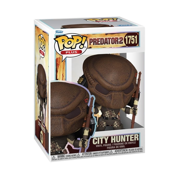 Funko Pop Plus: Depredador 2 - Cazador de Ciudades - Depredador Clásico - Figura de Vinilo Coleccionable - Idea de Regalo - Mercancía Oficial - Juguetes para Niños y Adultos - Fanáticos de la Ciencia