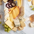 thumbnail image 5 of igourmet Say Cheese! Gift Box -  A stunning assortment of gourmet cheeses, crackers and snacks, and a set of our igourmet elegant cheese board and signature cheese Storage Bag, 5 of 8