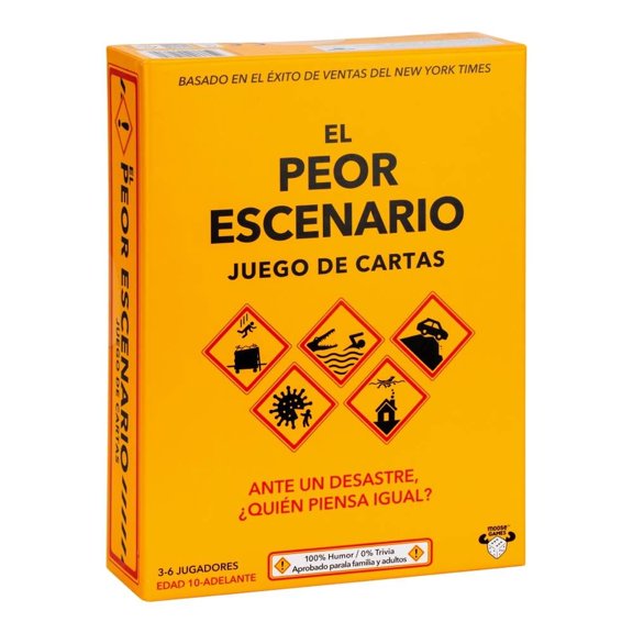 Juego de Mesa Moose Games El Peor Escenario Cartas
