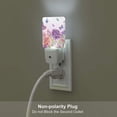 thumbnail image 5 of Rocae Flowers And Colorful Butterflies for 0.5W Plug in Night Light, Dusk to Dawn, Bright Nightlight Auto-On/Off-UK, 5 of 7