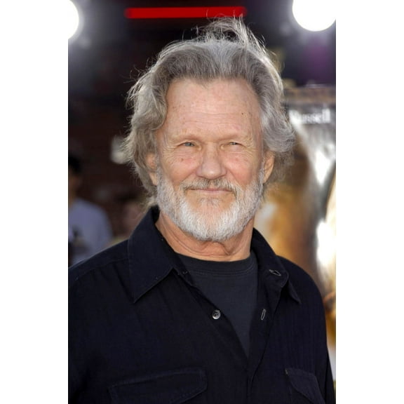 Kris Kristofferson At Arrivals For Premiere Of Dreamer, Mann Village Theatre, Westwood, Ca, October 09, 2005. Photo By Michael GermanaEverett Collection Celebrity (8 x 10)