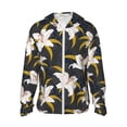 thumbnail image 2 of Lsque Lilies Flowers UPF 50+ Lightweight Sun Protection Men's Women's Long Sleeve Shirt, Hoodie Performance -XX-Large, 2 of 9