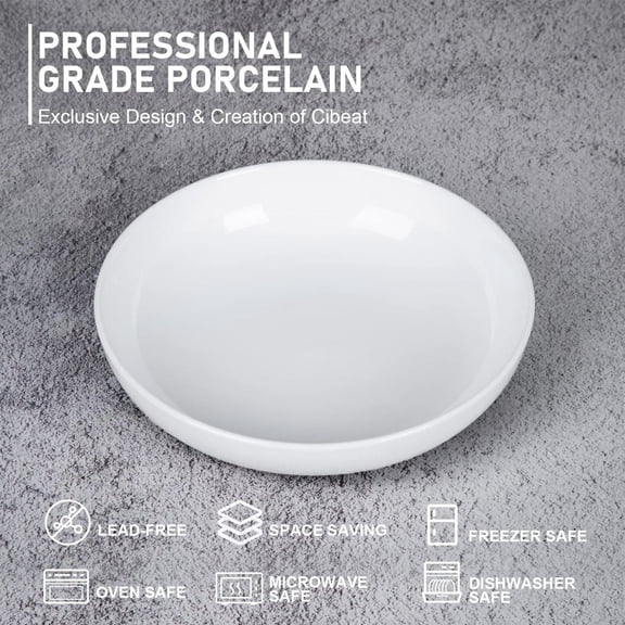 Clearance! Upgraded Pasta Bowl, Salad Bowls, Bowls, Serving Bowls, Soup, Ceramic, Large Capacity, Microwave & Dishwasher Safe 8"