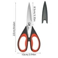 thumbnail image 2 of Tuplbcv 2Pack Heavy Duty Kitchen Shears Premium Ultra Sharp Scissors Multi Utility Kitchen Scissors Set Poultry Shears Stainless Steel Sharp Clearance Sale, 2 of 3