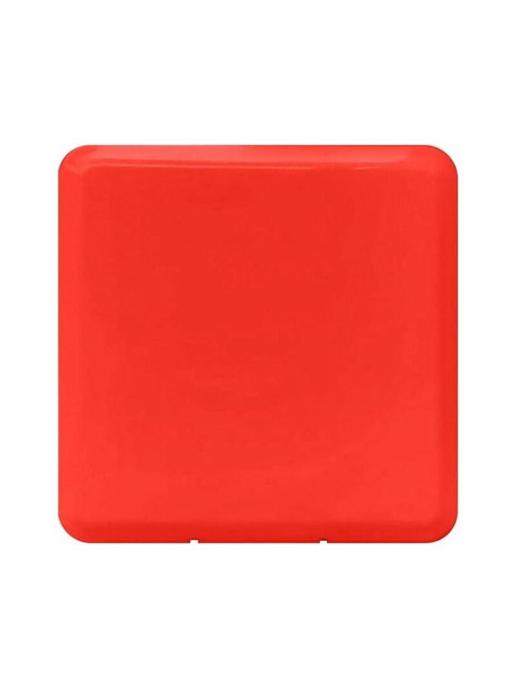 Waterproof Storage Box for Dust Masks Disposable Facial Cover Organizer Box (Red)