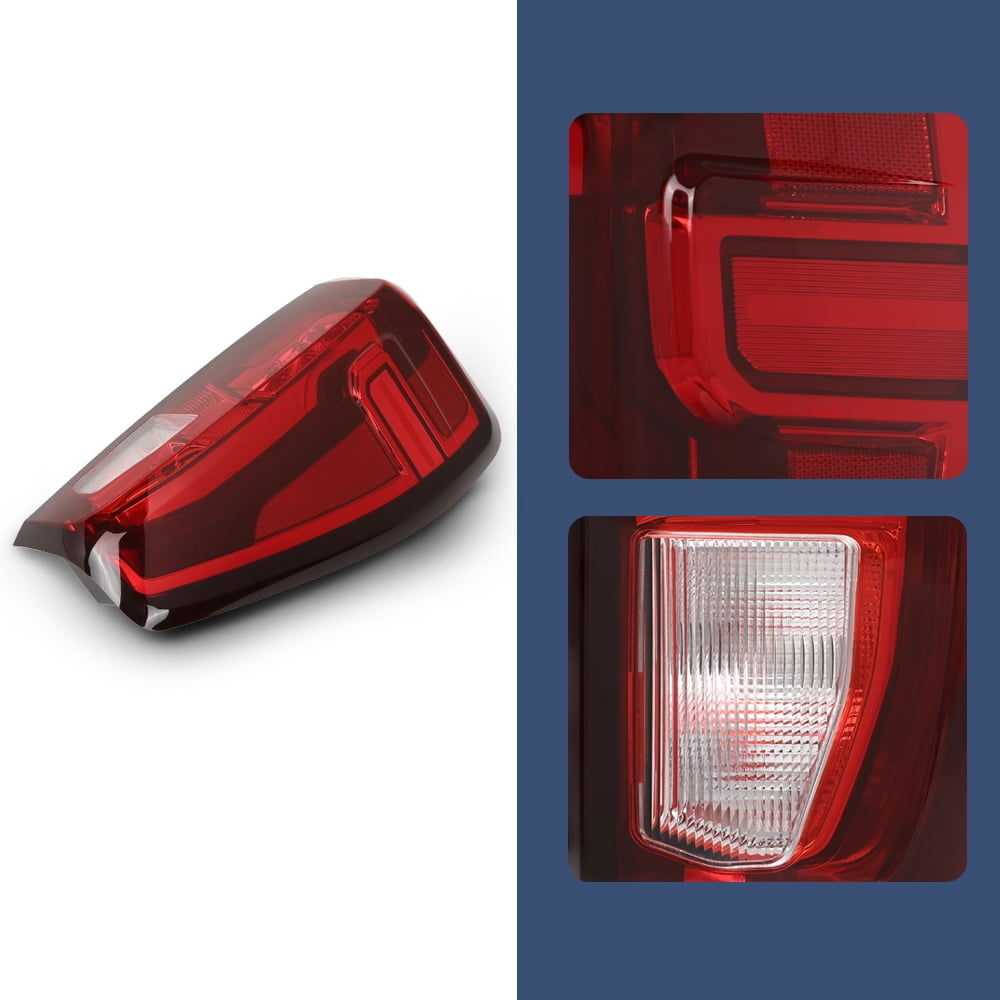 Right Passenger Side Halogen Tail Light Brake Lamp Fit For GMC Sierra 1500 2019-2021