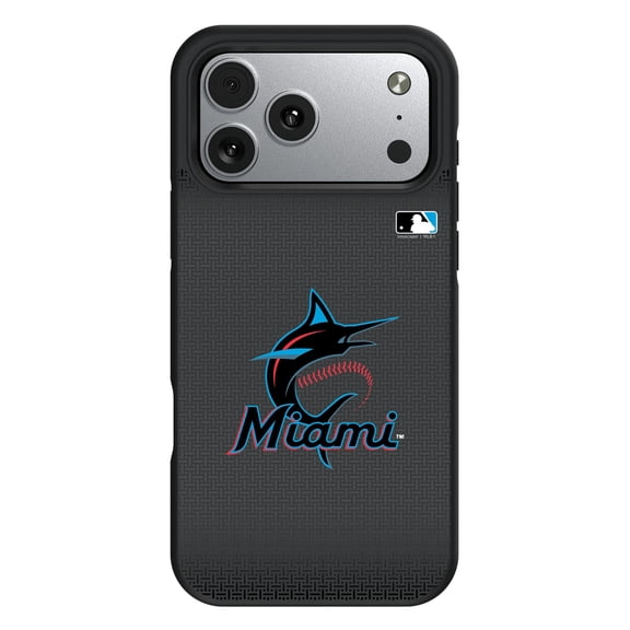 Keyscaper  Miami Marlins  Bump Case with 8.2ft Drop Protection