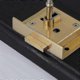 thumbnail image 3 of T4503 Vintage European Style Antique Brass Drawer Lock Wooden Boxes Safe Locks Furniture Cabinet Loc, 3 of 5