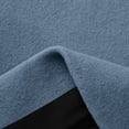 thumbnail image 6 of Girls Hooded Wool Blend Coat Mid-Length, Long Sleeve Single Breasted Fall Winter Peacoat Trench Jacket with Pockets, Navy 11-12 Years, 6 of 7
