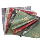 thumbnail image 2 of Nvzi flowers, gifts, gift box decorations, gifts, flower packaging paper, (embossed gold stamping printing packaging paper, 53 * 53cm, light blue), 2 of 5