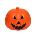 thumbnail image 1 of Halloween Plastic Pumpkin Outdoor Pumpkin Bucket Display Large Luminous Pumpkin Bucket With Light, 1 of 9